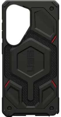 Produktbild von Handyhülle für Galaxy S26 Ultra, Urban Armor Gear Monarch Pro Mag mit MagSafe, Schwarz mit Polyamid
