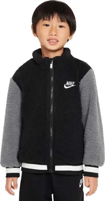 Produktbild von Nike Kids Sherpa Jacke Schwarz 24 Months-3 Years Jungen Schwarz 24 Months-3 Years
