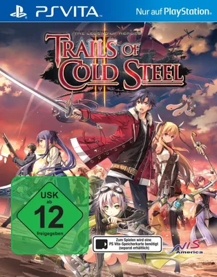 Produktbild von NIS America Legend Heroes : Trails of Cold Steel II, PlayStation Vita, T (Jugendliche), Physische Medien