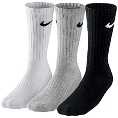 Immagine prodotto di Nike VALUE Cotone CREW (3 PAIA) BIANCO M