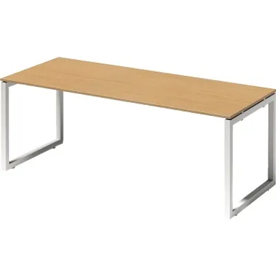 Produktbild von BISLEY Schreibtisch Cito Maße: 200 x 74 x 80 cm (B x H x T) 3-Schicht-Spanplatte, melaminharz Farbe der Tischplatte: buche