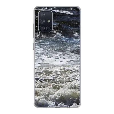 Produktbild von MuchoWow® Handyhülle Schutzhülle Hülle für Samsung Galaxy A51 Nordsee - Wasser - Wellen Silikon Softcase Handy Hülle - Schutzabdeckung