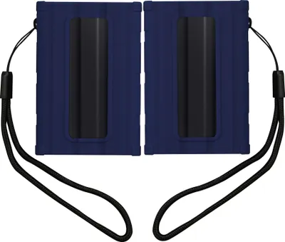 Produktbild von kwmobile Hülle kompatibel mit Samsung Portable SSD T7 Shield Festplatte - Silikon Schutzhülle für portable SSD - in Blau