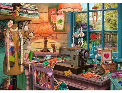 Immagine prodotto di Puzzle RAVENSBURGER "Il mio arcolaio n. 4": Nä hecke 1000 pezzi