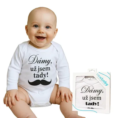 Produktbild von Bedruckter Body New Baby Ladies, ich bin da! - Geschenkpaket, Gr. 50