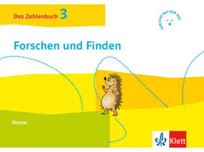 Produktbild von Das Zahlenbuch 3. Igel-Übungsheft Forschen und Finden (Arbeitsheft zum Knobeln und Forschen) Klasse 3