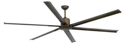 Image de Ventilateur de plafond à basse consommation avec télécommande Andros Marron 213 cm