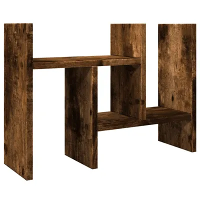 Obrázok produktu pre vidaXL Organizér na písací stôl dub dymový 34,5x15,5x35,5 Materiál dreva