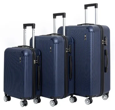 Obrázok produktu pre Aga Travel Sada cestovných kufrov MR4652 Tmavomodrá