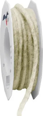 Produktbild von Pattberg 3940515-104, Handwerk, Cremefarben, Wolle, 15 m, 5 mm