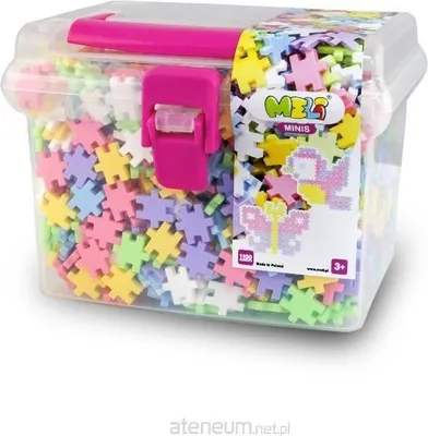 Obrázek produktu pro Klocki Meli Minis Pastel Travel Box 1100szt