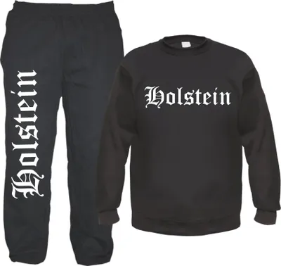 Produktbild von Holstein Jogginghose und Sweat im Set - Jogginganzug XL Schwarz