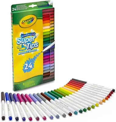 Image de Crayola 58-5057G marqueur à peinture Multicolore 24 pièce(s)