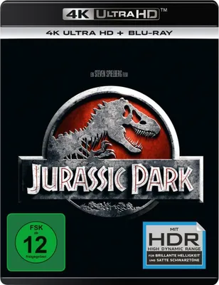 Produktbild von PLAION Jurassic Park (4K-UHD), Film, Blu-ray, Deutsch, 126 min, Aktion, Deutsch, Englisch, Norwegisch, Italienisch, Portugiesisch
