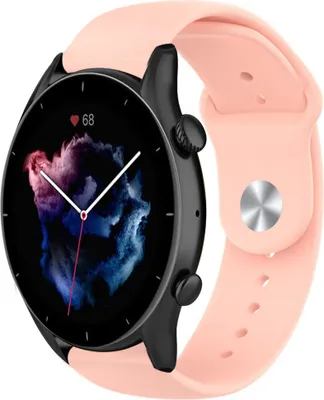 Produktbild von Strap-it Amazfit GTR 3 (Pro) Sportarmband (Rosa)