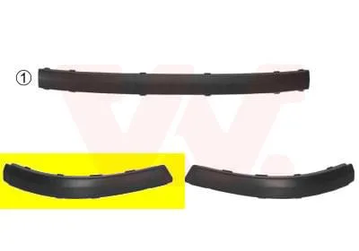 Produktbild von VAN WEZEL 1828553 Stoßstangen-Abdeckung Hinten Links für FORD MONDEO III (B5Y) MONDEO III Stufenheck (B4Y)