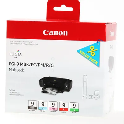 Produktbild von Canon PGI-9 Multi Pack MBK/PC/PM/R/G