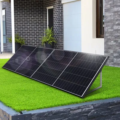 Produktbild von SUNNIVA® 920W Balkonkraftwerk BIFAZIAL FULLBLACK komplett Steckdose DEYE800W Wechselrichter, PV Solaranlage, 5m Kabel, Bluetooth WIFI