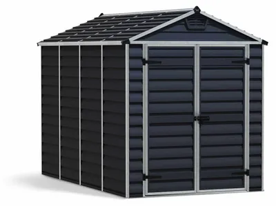 Obrázek produktu pro Palram - Plastový přístřešek Canopia Skylight 610 tmavě šedý 304x186x217 cm