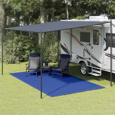 Obrázek produktu pro vidaXL Stanový koberec 200x400 cm Modrý HDPE