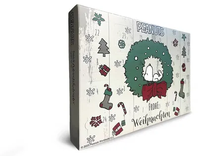 Produktbild von Peanuts Socken Adventskalender : 37-41 : mehrfarbig Größe: 37-41 Farbe: mehrfarbig