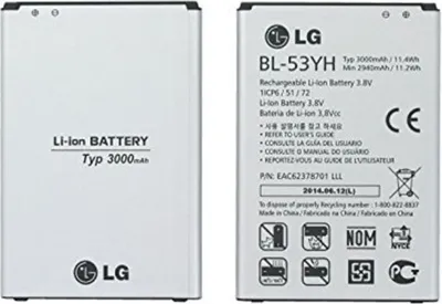 Immagine prodotto di LG BL-53YH Batteria originale per G3 Batteria per smartphone Batteria di ricambio Batteria per cellulare Cellulare NUOVO