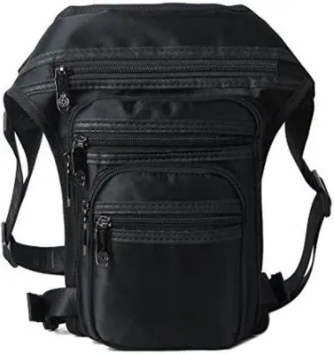 Produktbild von Schwarze Nylon-Motortasche