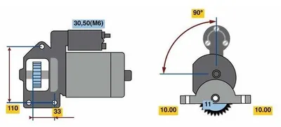 Produktbild von BOSCH 0 986 022 850 Starter Anlasser 1,4kW für FORD MONDEO III Kombi (BWY) 12V