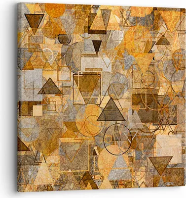 Produktbild von Bild auf Leinwand - Leinwandbild - Abstraktion modern - 30x30cm - Wand Bild - Wanddeko - Wandbilder - Leinwanddruck - Bilder - Kunstdruck - Wanddekoration - Leinwand bilder - Wandkunst - AC30x30-4021