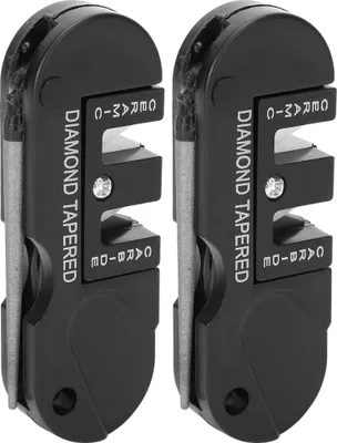Produktbild von 2 Stück Outdoor EDC Taschenmesserschärfer Tragbare Diamant-Kegelstange