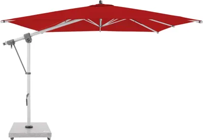 Produktbild von Doppler Expert 300 x 300 cm Pendelschirm Sonnenschirm 8 Farbvarianten Ampelschirm 465247 T809 Rot