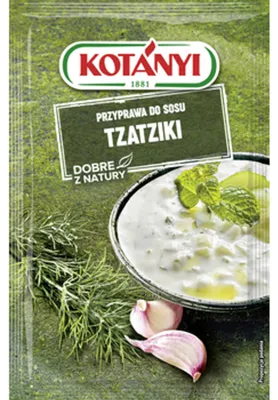 Zdjęcie produktu dla Kotanyi Przyprawa do sosu Tzatziki 20g