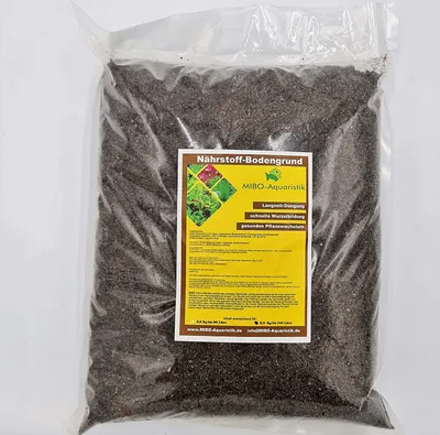 Produktbild von MIBO Aquarium Nährstoffbodengrund Nährboden 6kg ausreichend für 180 Liter Aquarien