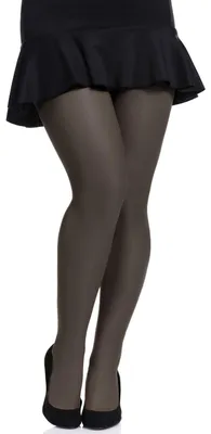 Image de Collants transparents pour femmes Merry Style, grande taille MS-161, 20 deniers (noir, XXL).