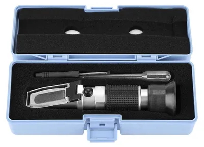 Honig-Refraktometer, Drei-in-eins, 58-90% Brix, 10-33% Feuchte