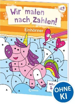 Produktbild von Wir malen nach Zahlen! - Einhörner