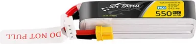 Obrázek produktu pro Tattu 3S 550Mah 95C 11,4V Hv Lipo baterie s konektorem Xt30 Plug Long-Pack