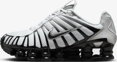 Produktbild von Nike Shox TL "Metallic Silver Wolf Grey" Biały/Czarny, Rozmiar: 45,5