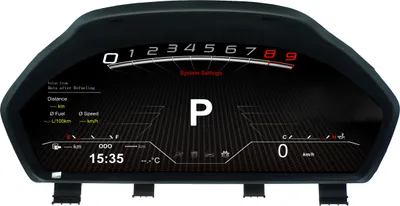 Produktbild von Für BMW X6 E71 Digital Tacho Kombiinstrument LED