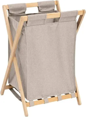 Produktbild von Wäschesammler 50 Liter - Zusammenklappbar - Platzsparend - Ideal für den Heimgebrauch