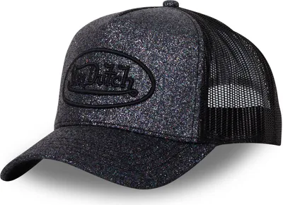 Produktbild von Von Dutch Originals Trucker Cap - Glitter Women Mesh black