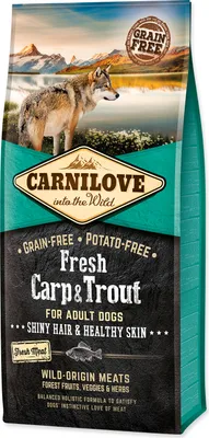 Produktbild von Carnilove Dog Fresh 12kg Karpfen & Forelle