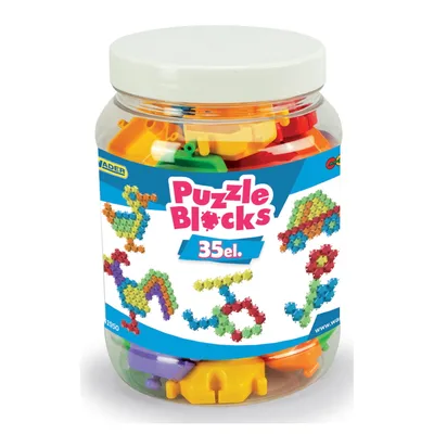 Produktbild von Puzzle-Steine im Glas, 35 Teile