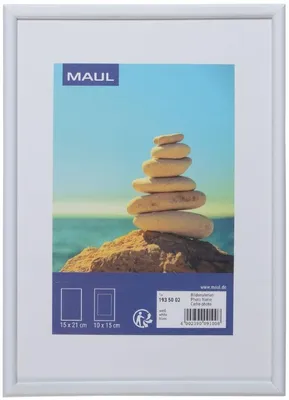 Obrázek produktu pro Rámeček na obrázky MAUL MAULart plast 15 x 21 cm, cca A5 bílý