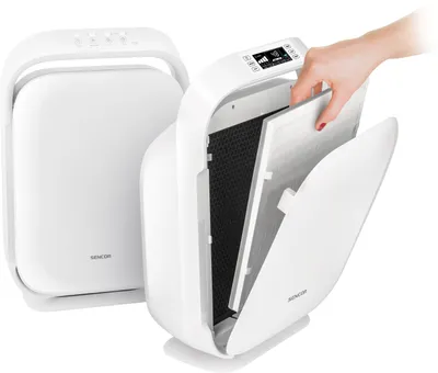 Obrázek produktu pro SENCOR SHX 6 Filtr 4 v 1 Pro Čističku vzduchu SENCOR SHA 9200WH / SHA 9400WH, Pre-HEPA Filtr zajišťuje dlouhou životnost HEPA H13 filtru, formaldehydový filtr s 90% účinností