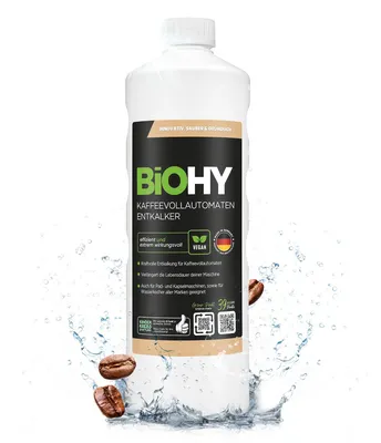 Produktbild von BiOHY Kaffeevollautomaten Entkalker + Dosierer, Entkalker Kaffeemaschine, flüssig, 1 l