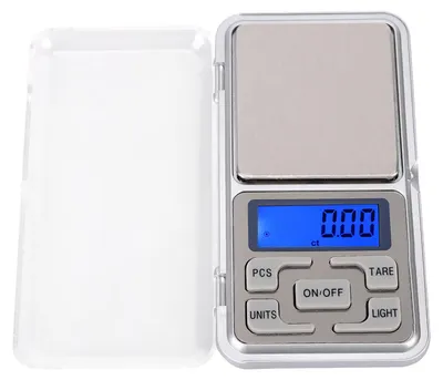 Produktbild von 500 g 0,1 g tragbare Mini-Taschenwaage, digitale elektronische Lebensmittelwaage mit Hintergrundbeleuchtung, hohe Genauigkeit