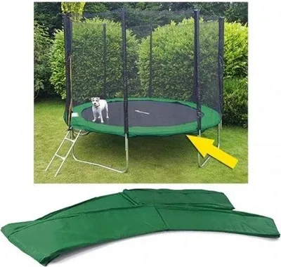 Produktbild von Trampolin-Randabdeckung – 244 cm Durchmesser – grün