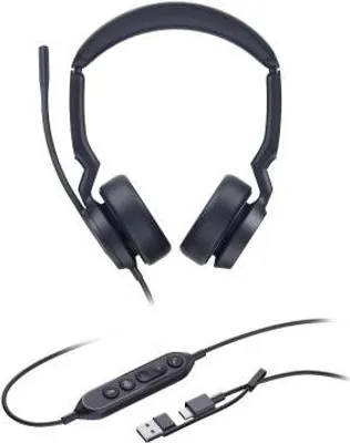 Immagine prodotto di Yealink Headset UH44 Dual Teams USB-C/A - Headset (1308186)
