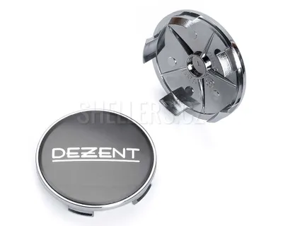 Obrázok produktu pre Stredový kryt zliatinového kolesa Ø 65/68 mm, Dezent ZT2220G, s kovovým logom, sivý